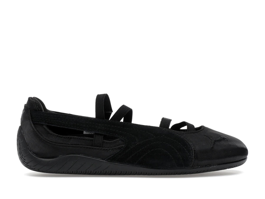 Puma Speedcat Ballet Noir Gris Foncé Satin (Femme)