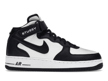Nike Air Force 1 Mid Stussy Light Bone Black