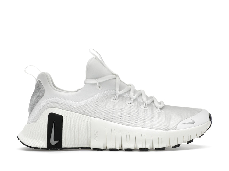 Nike Free Metcon 6 Premium Summit White Sail Black Metallic Silver (Women's)