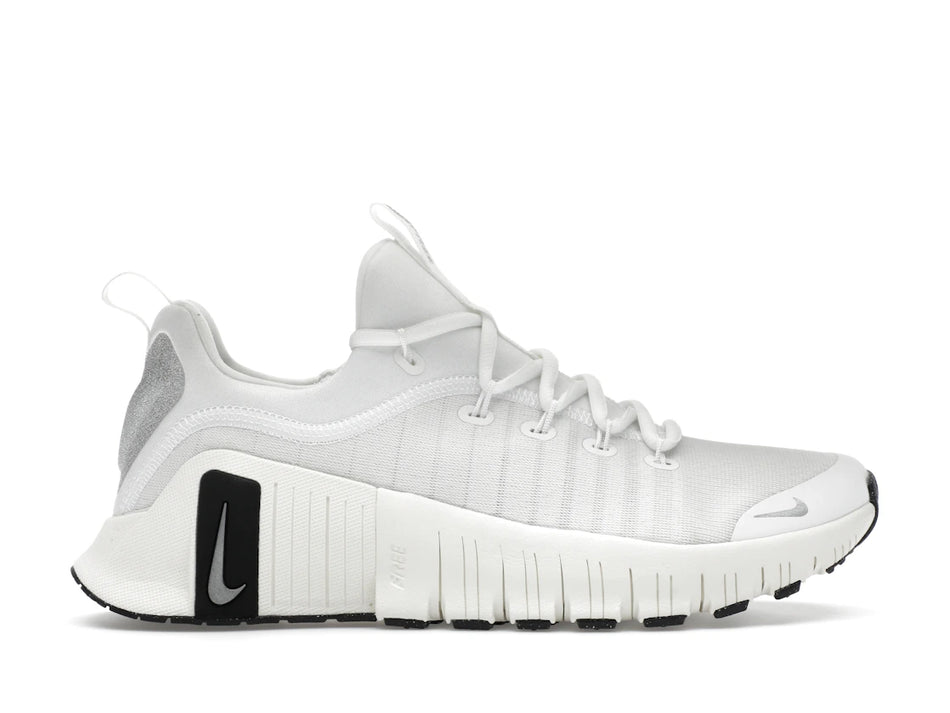 Nike Free Metcon 6 Premium Summit White Sail Black Metallic Silver (Women's)