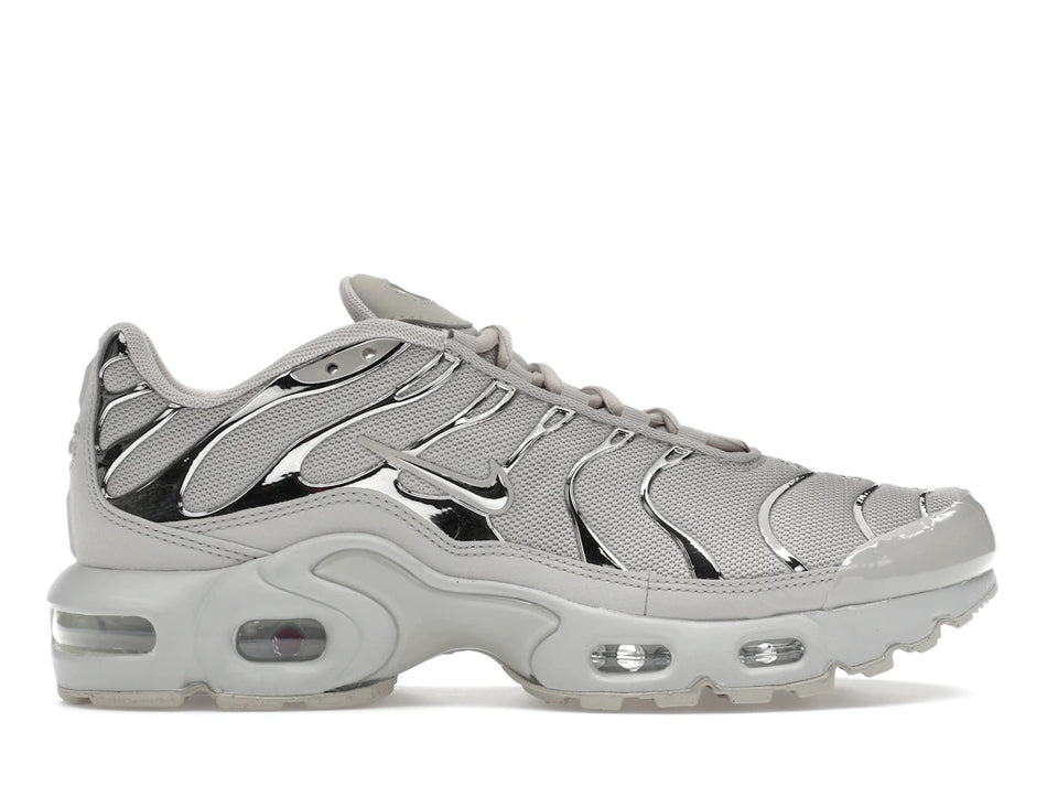 Nike Air Max Plus Light Iron Ore Gym Red Smoke Grey Metallic Silver (GS)