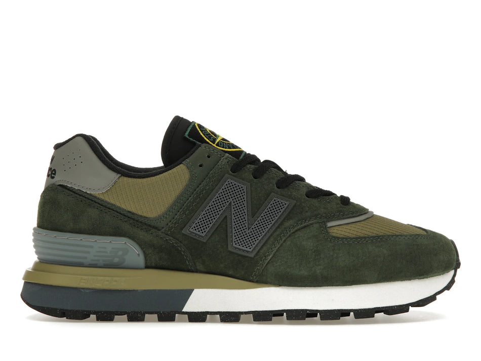 New Balance 574 Legacy Stone Island Dark Green