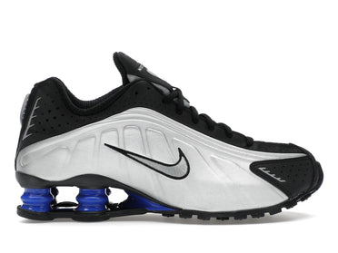 Nike Shox R4 Metallic Silver Black Racer Blue (Women's)