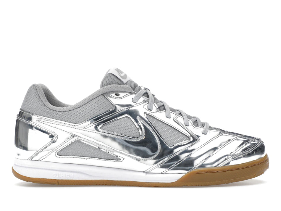 Nike Gato LV8 Metallic Silver White Gum Light Brown