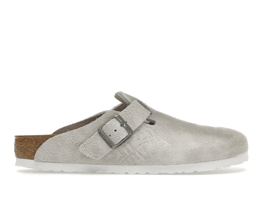 Sabots Birkenstock Boston Stussy Bone (2021)