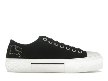 Burberry Jack Low Top Black Canvas