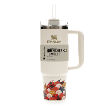 Stanley The Lunar New Year Limited Edition Flowstate Quencher 30oz Tumbler Cream Dragon