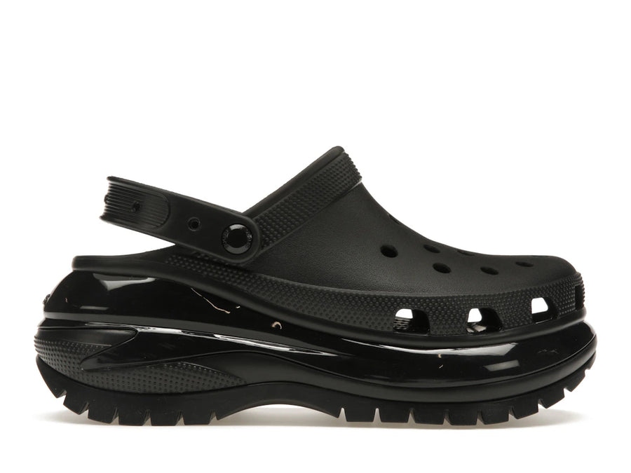 Sabots Crocs Classic Mega Crush noirs