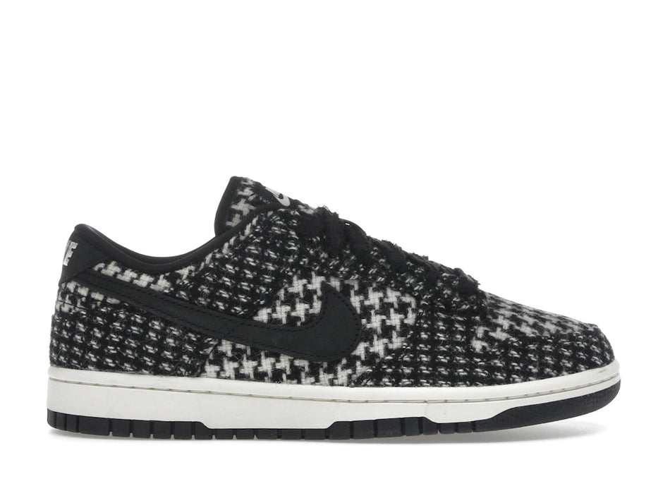 Nike Dunk Low Harris Tweed White Black Multi (Women's)