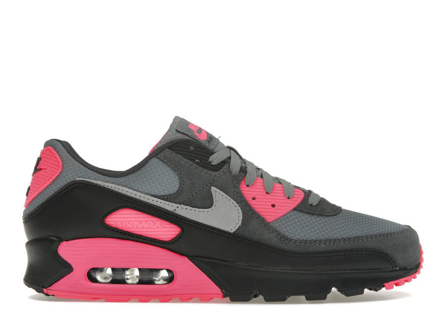 Nike Air Max 90 Gris Loup Rose Hyper