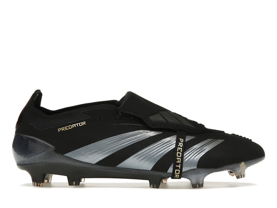 adidas Predator Elite à languette repliable FG Core Black Carbon Gold Metallic