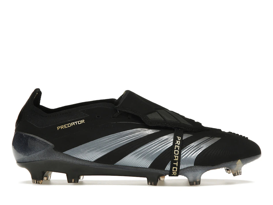 adidas Predator Elite Foldover Tongue FG Core Black Carbon Gold Metallic