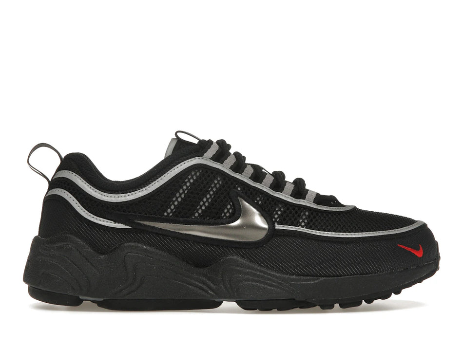 Nike Air Zoom Spiridon Black Metallic Silver
