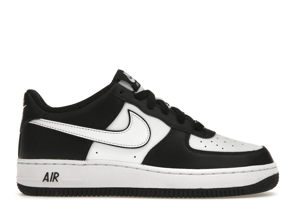 Nike Air Force 1 Low LV8 2 White Swoosh Panda (GS)