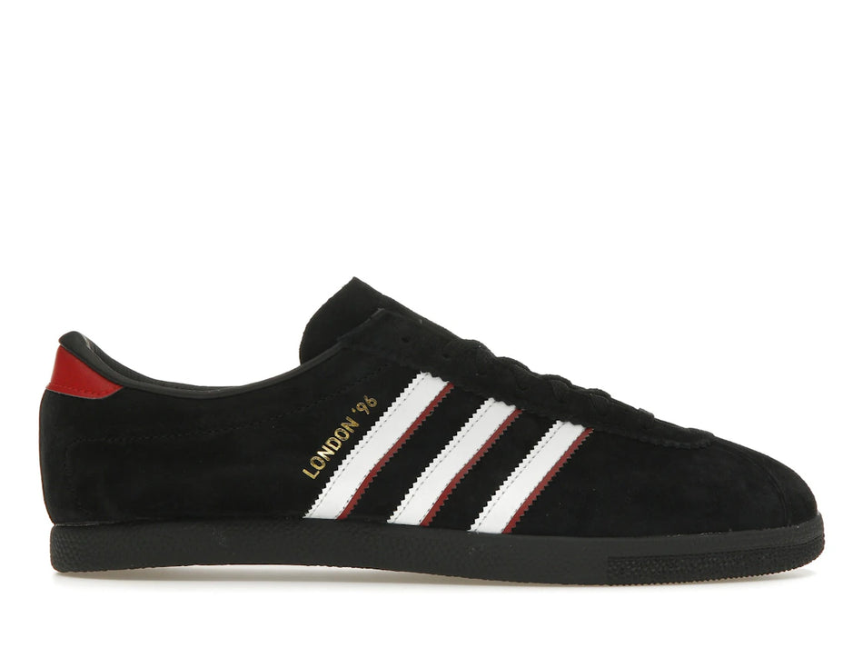 adidas London 96 Core Black Better Scarlet
