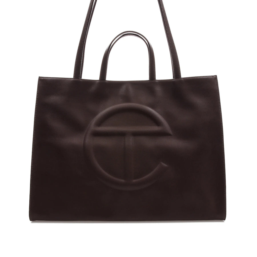 Telfar Shopping Bag Large Chocolate