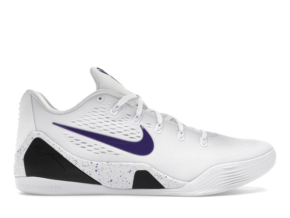 Nike Kobe 9 Elite Low EM Protro White Court Purple
