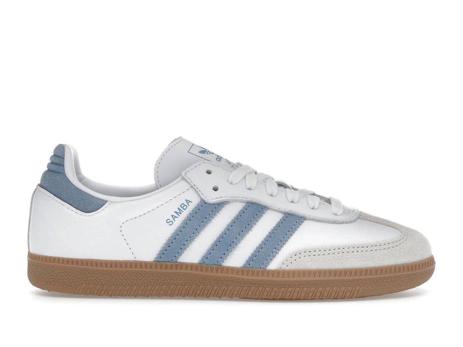 adidas Samba OG White Alumina Ash Blue (Women's)