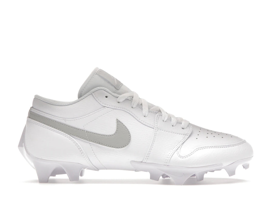 Crampons Jordan 1 Low TD Blanc Gris Brume