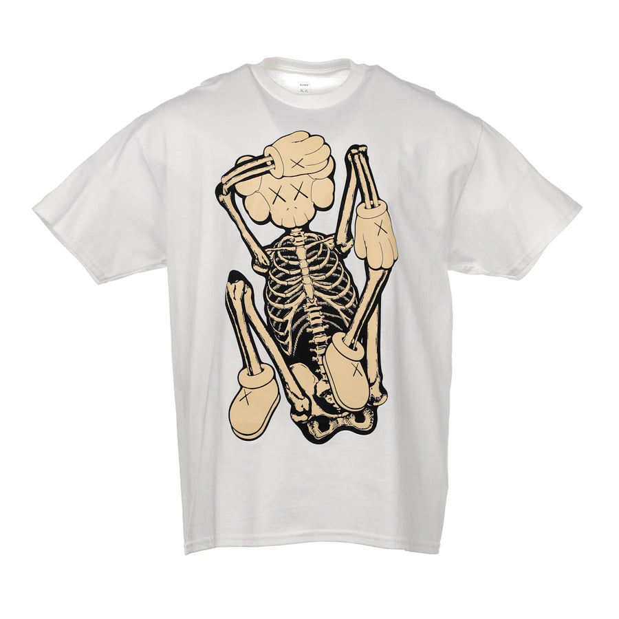 T-shirt KAWS SKELETON NEW FICTION Bone