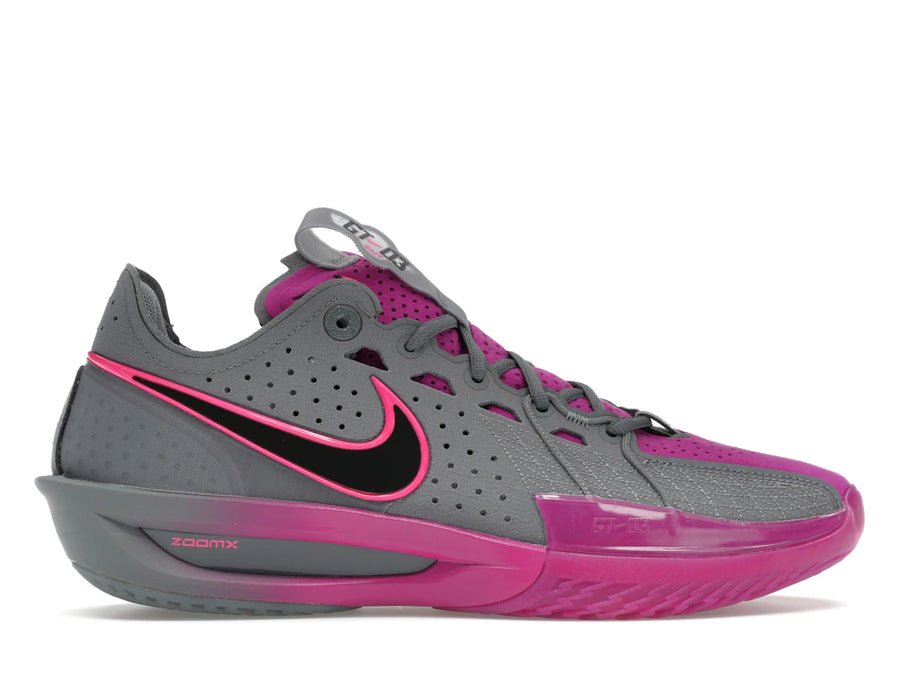 Nike Air Zoom GT Cut 3 Gris fumé Fuchsia vif