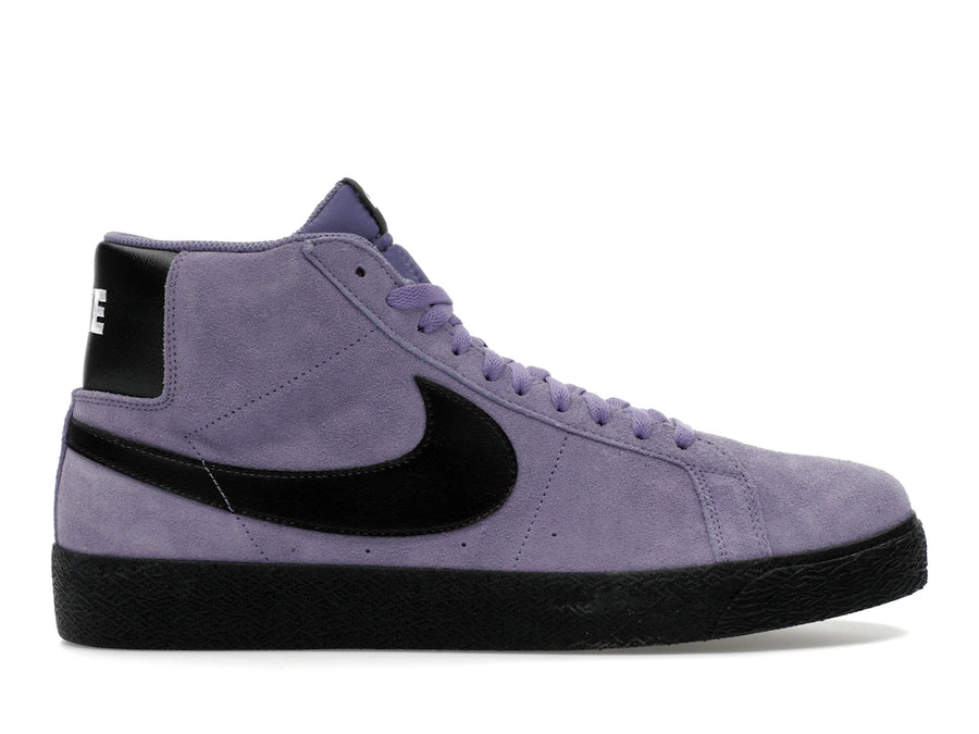 Nike SB Zoom Blazer Mid Noir Améthyste Poudré