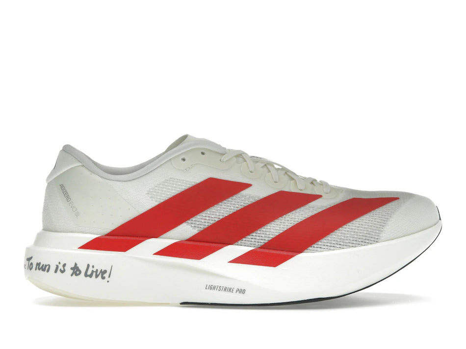 adidas Adizero EVO SL Off White Better Scarlet