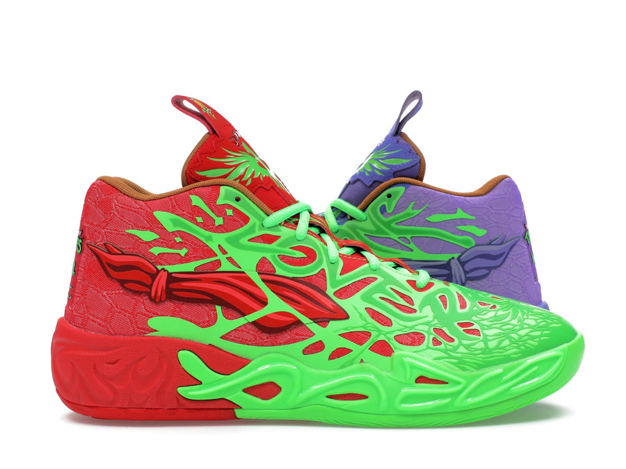 Puma LaMelo Ball MB.04 Teenage Mutant Ninja Turtles Raphael &amp; Donatello
