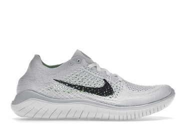 Nike Free RN Flyknit 2018 White Pure Platinum (Women's)