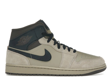 Jordan 1 Mid Khaki Baroque Brown