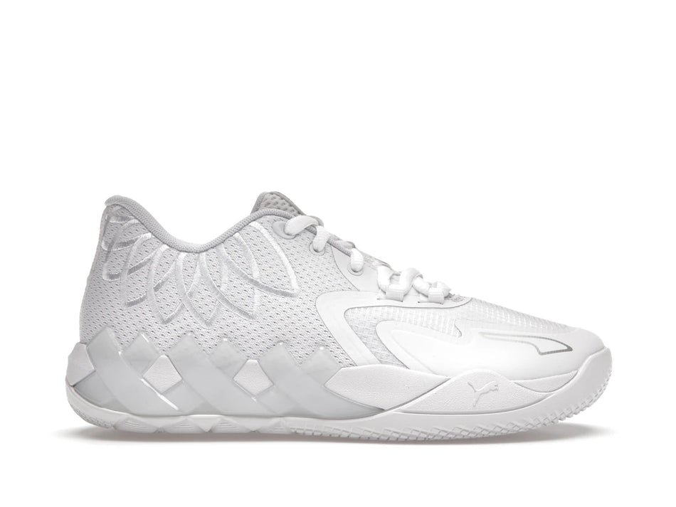 Puma LaMelo Ball MB.01 White Silver (GS)