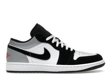 Jordan 1 Low SE White Fire Red Black Matte Silver