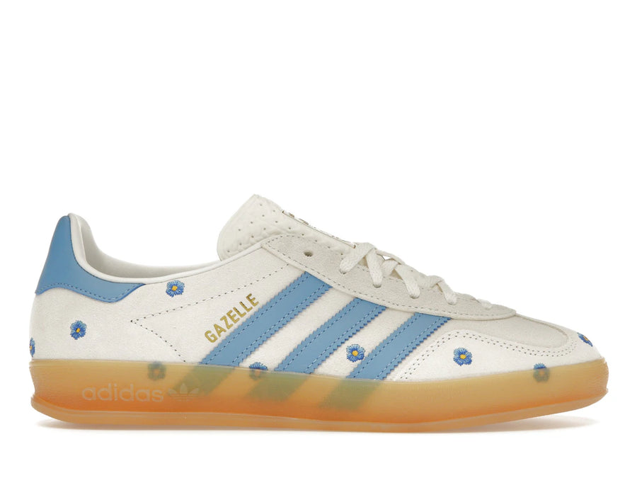 adidas Gazelle Indoor Bleu clair à motif floral (Femme)