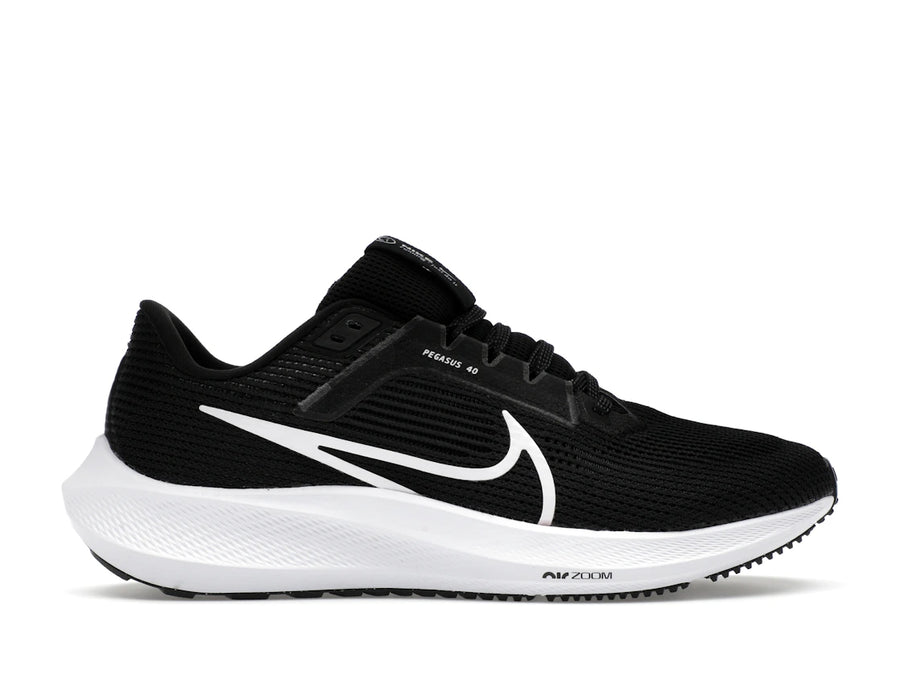 Nike Pegasus 40 Noir et Blanc (Femme)