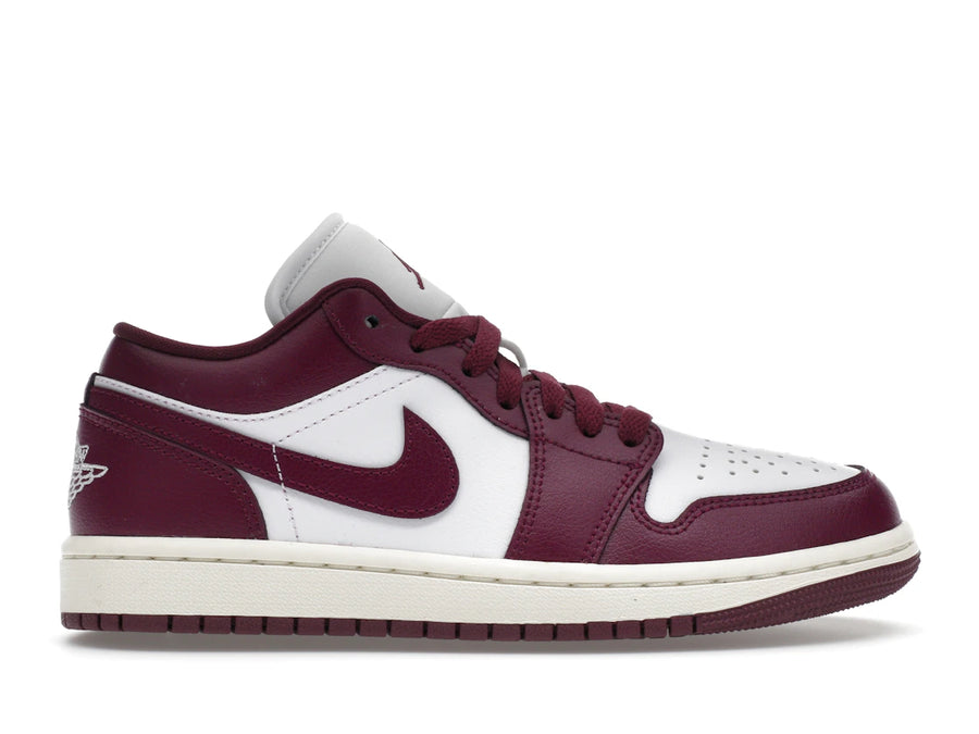 Jordan 1 Low Bordeaux (Femme)
