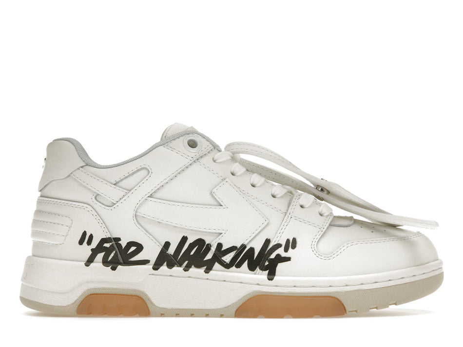 OFF-WHITE Out Of Office "OOO" Low "For Walking" White Black (Women's)