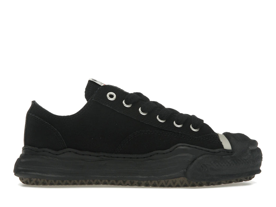 Maison Mihara Yasuhiro Hank OG Sole Canvas Low Black Black