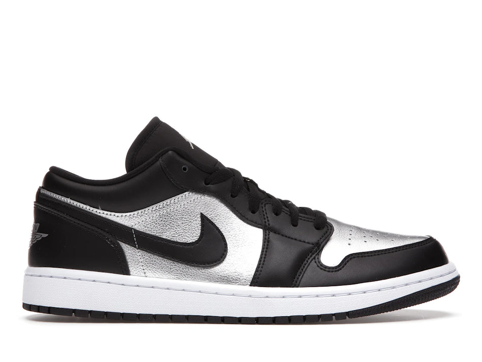 Jordan 1 Low SE Black Metallic Silver (Women's)