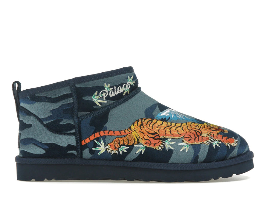 Bottes UGG Classic Ultra Mini Palace camouflage marine