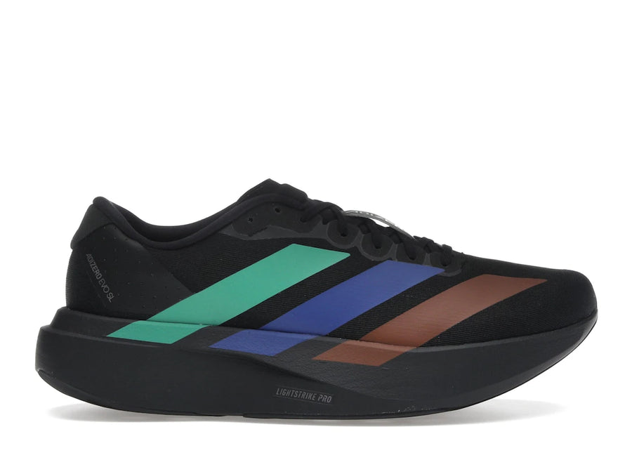 adidas Adizero Evo SL Pharrell Humanrace Noir Vert Bleu