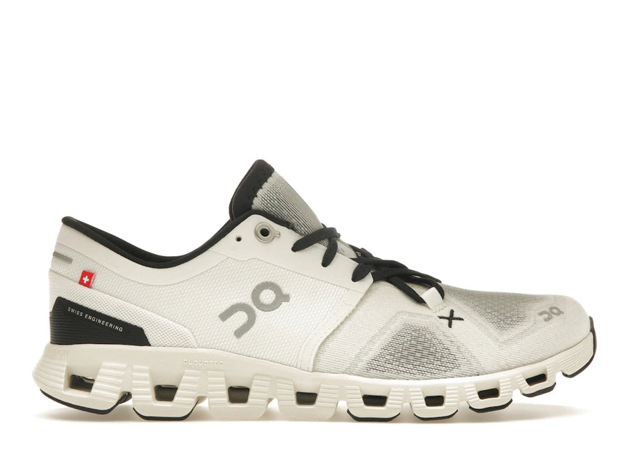 On Running Cloud X 3 Blanc Noir (Femme)