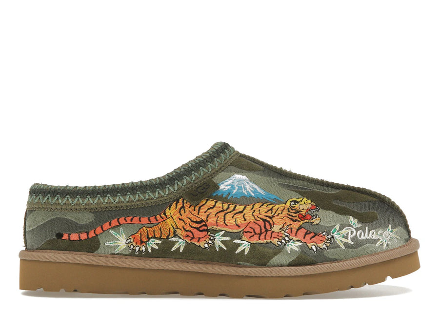 Pantoufles UGG Tasman Palace camouflage olive brûlé