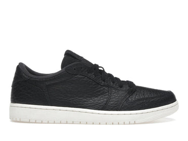Jordan 1 Retro Low Swooshless Black (2025)