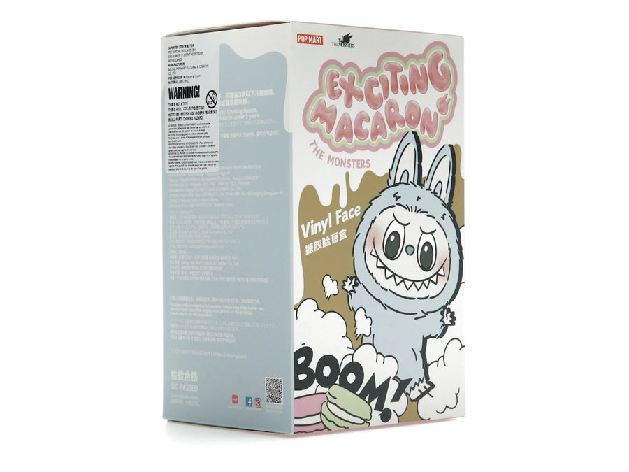 Pop Mart Labubu Les Monstres Pendentif Peluche Vinyle Macaron Excitant Boîte Surprise Unique