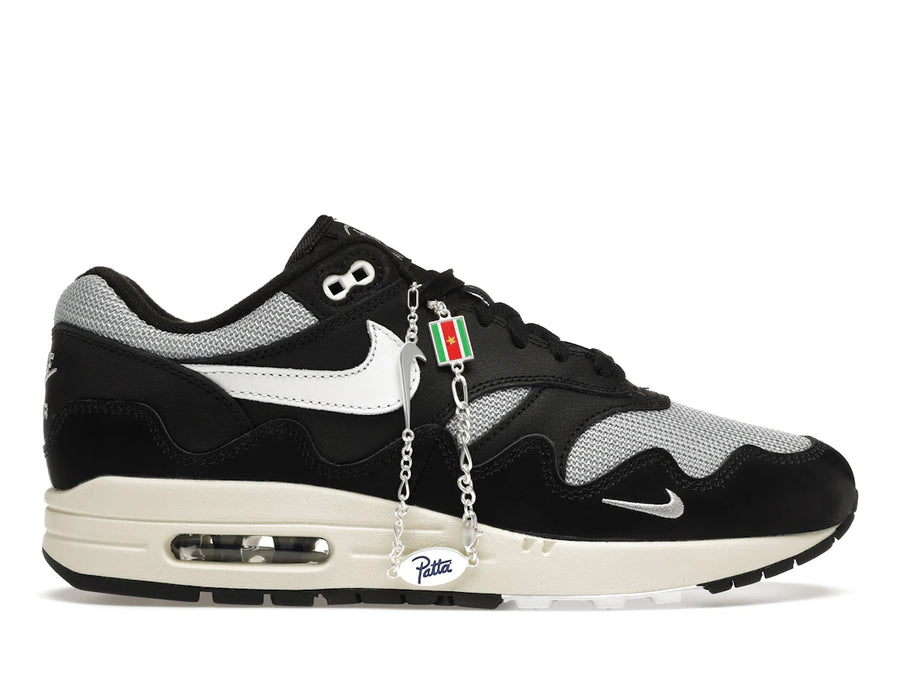 Nike Air Max 1 Patta Waves Noir (avec bracelet)