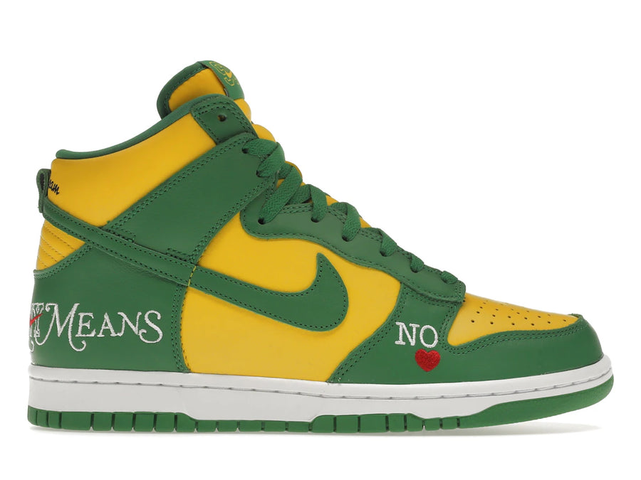 Nike SB Dunk High Supreme By Any Means Brésil