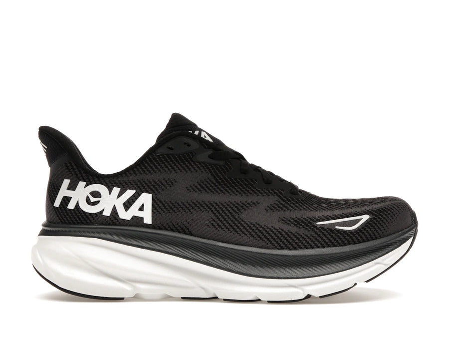 Hoka One One Clifton 9 Noir Blanc