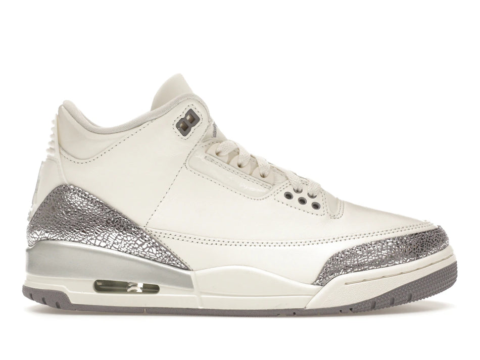 Jordan 3 Retro Sail Cement Grey (Women's)