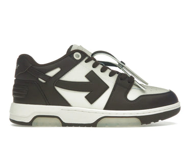 OFF-WHITE Out Of Office "OOO" Low Tops Chocolate Cream