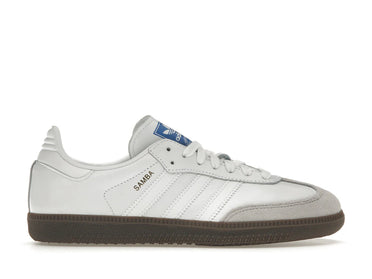adidas Samba Cloud Blanc Bleu Gomme